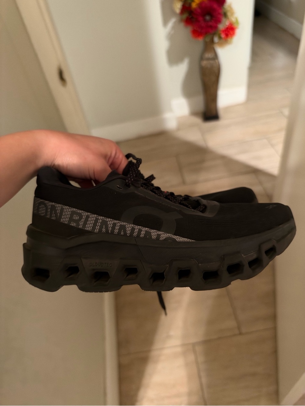 On Running Cloudmonster Athletic Shoes - Black